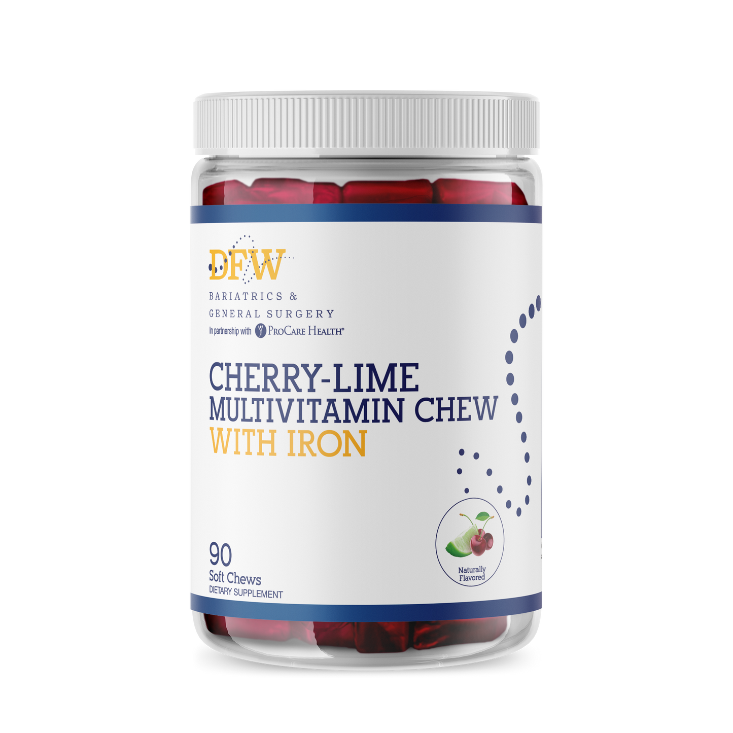 SLEEVE | RYGB Soft Chew Multivitamin w/ Iron - 3X Daily | 30 Day Supply - EXPIRED