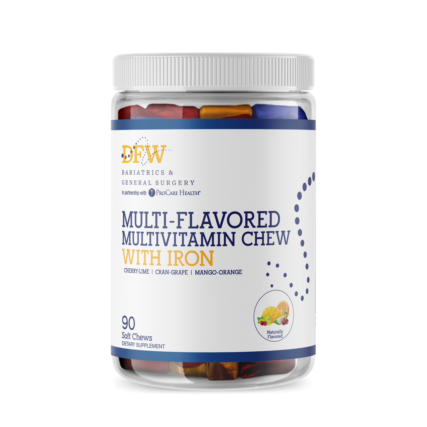 SLEEVE | RYGB Soft Chew Multivitamin w/ Iron - 3X Daily | 30 Day Supply - EXPIRED