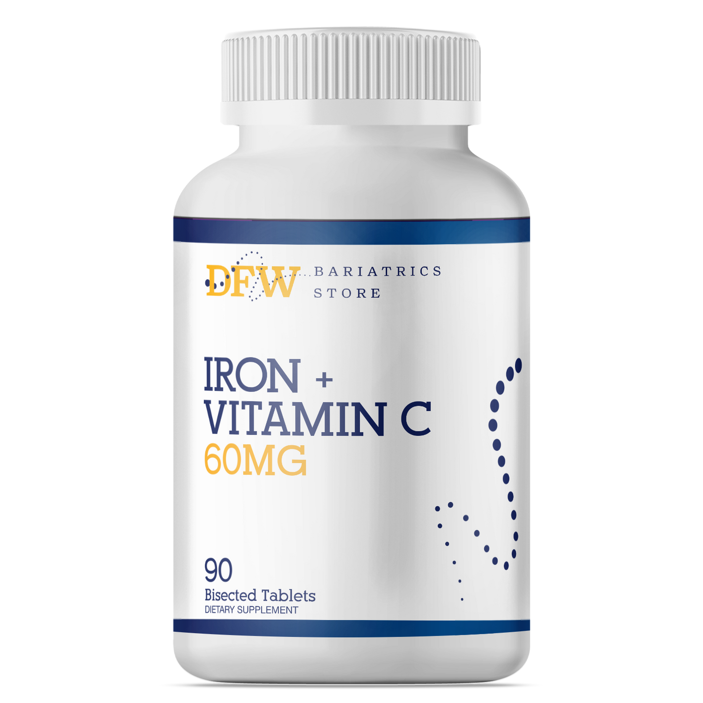 Iron with Vitamin C Capsules | 90 Day Supply