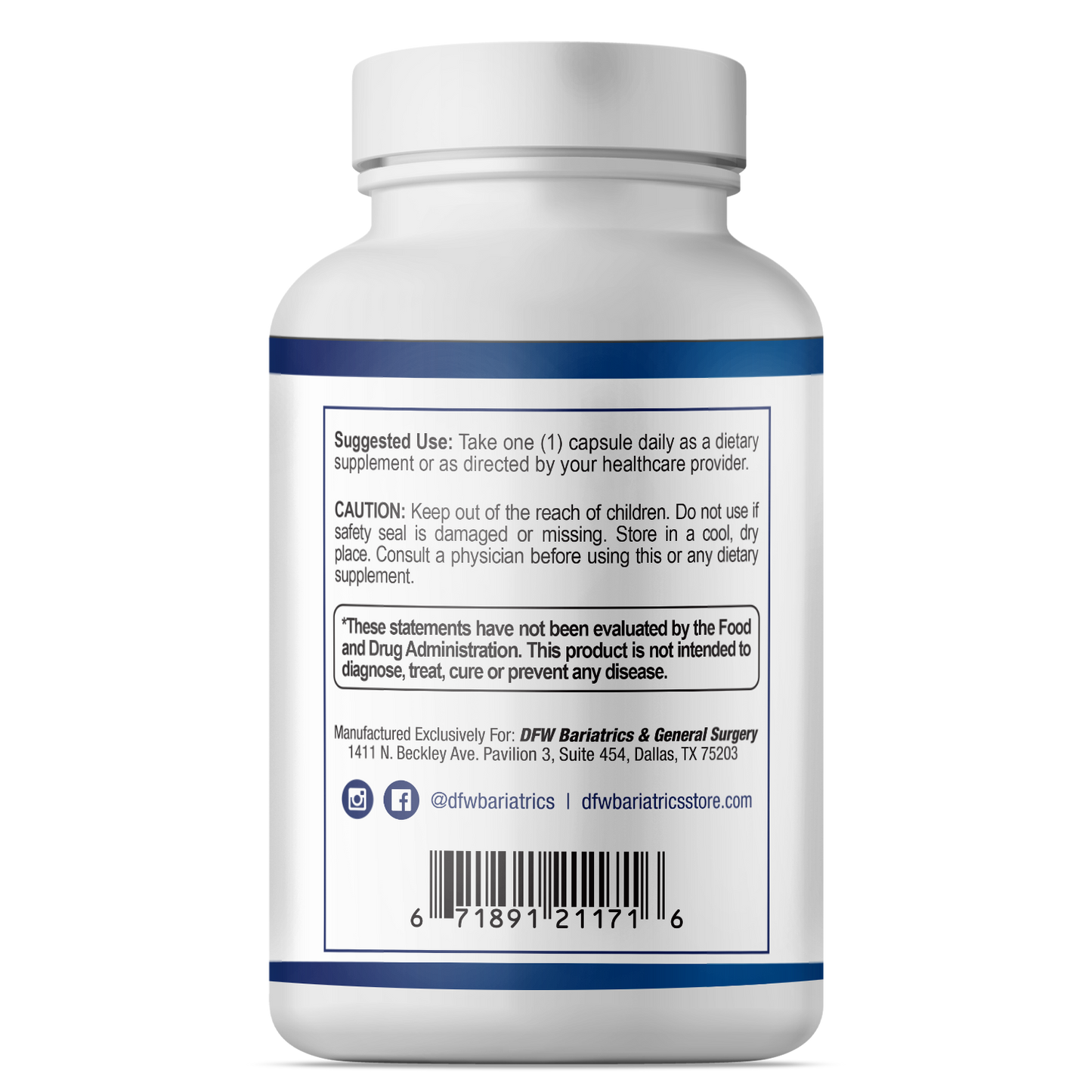 Thiamine (Vitamin B1) 100mg with Calcium and Phosphorus | 90 Day Supply