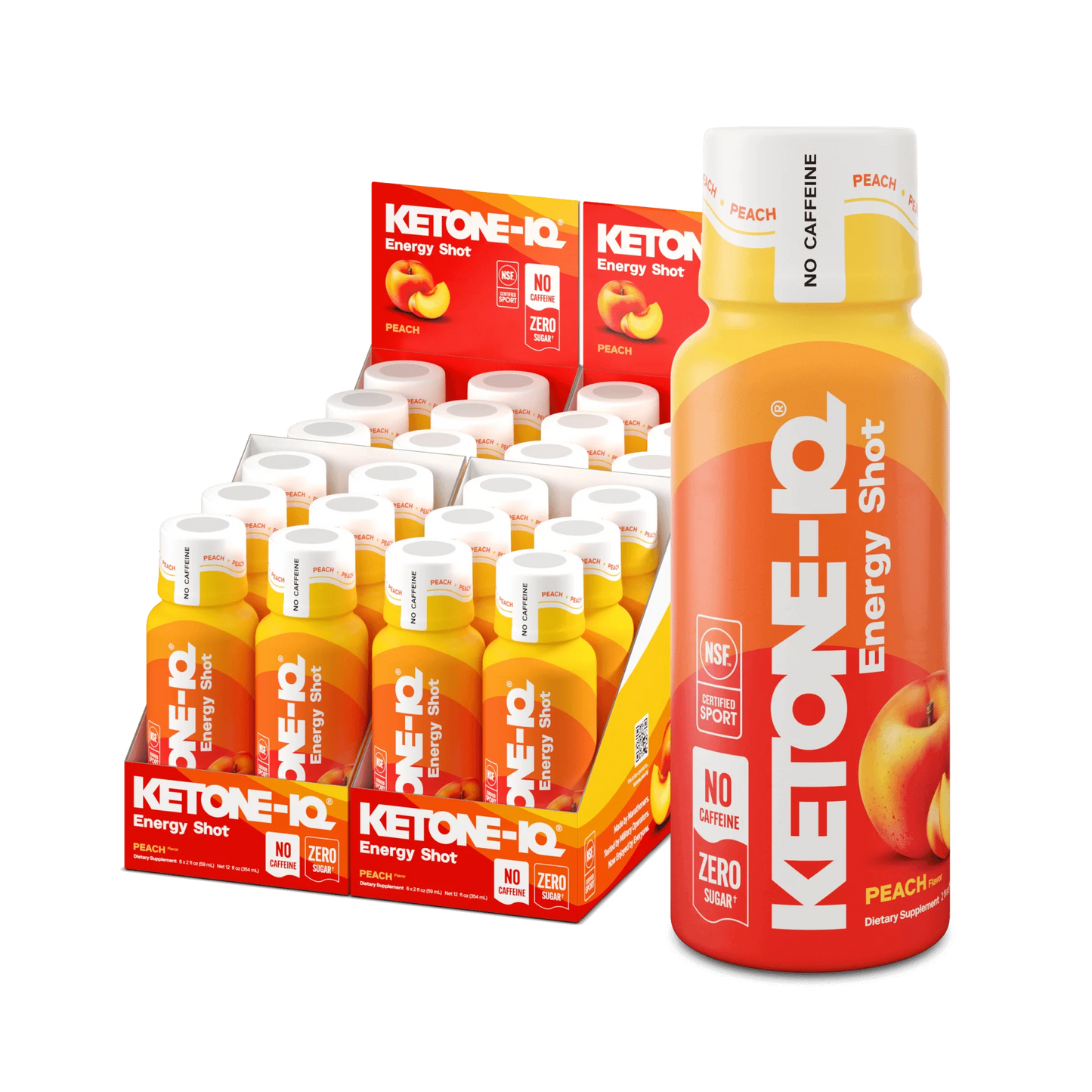Ketone IQ Energy Shot (Peach)