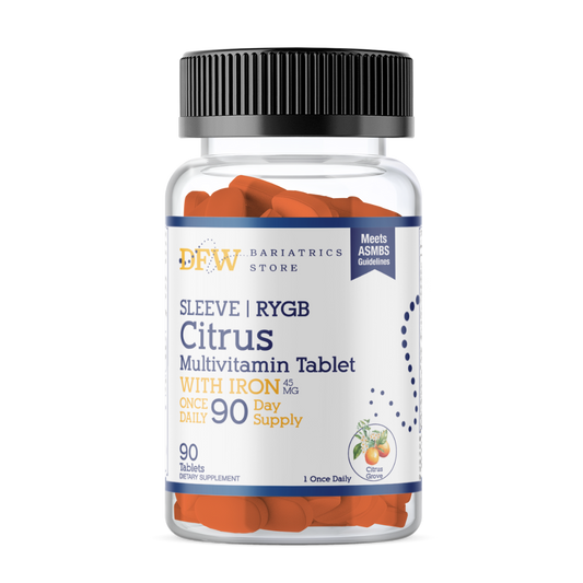SLEEVE | RYGB Citrus Multivitamin Tablet with Iron | 90 Day Supply