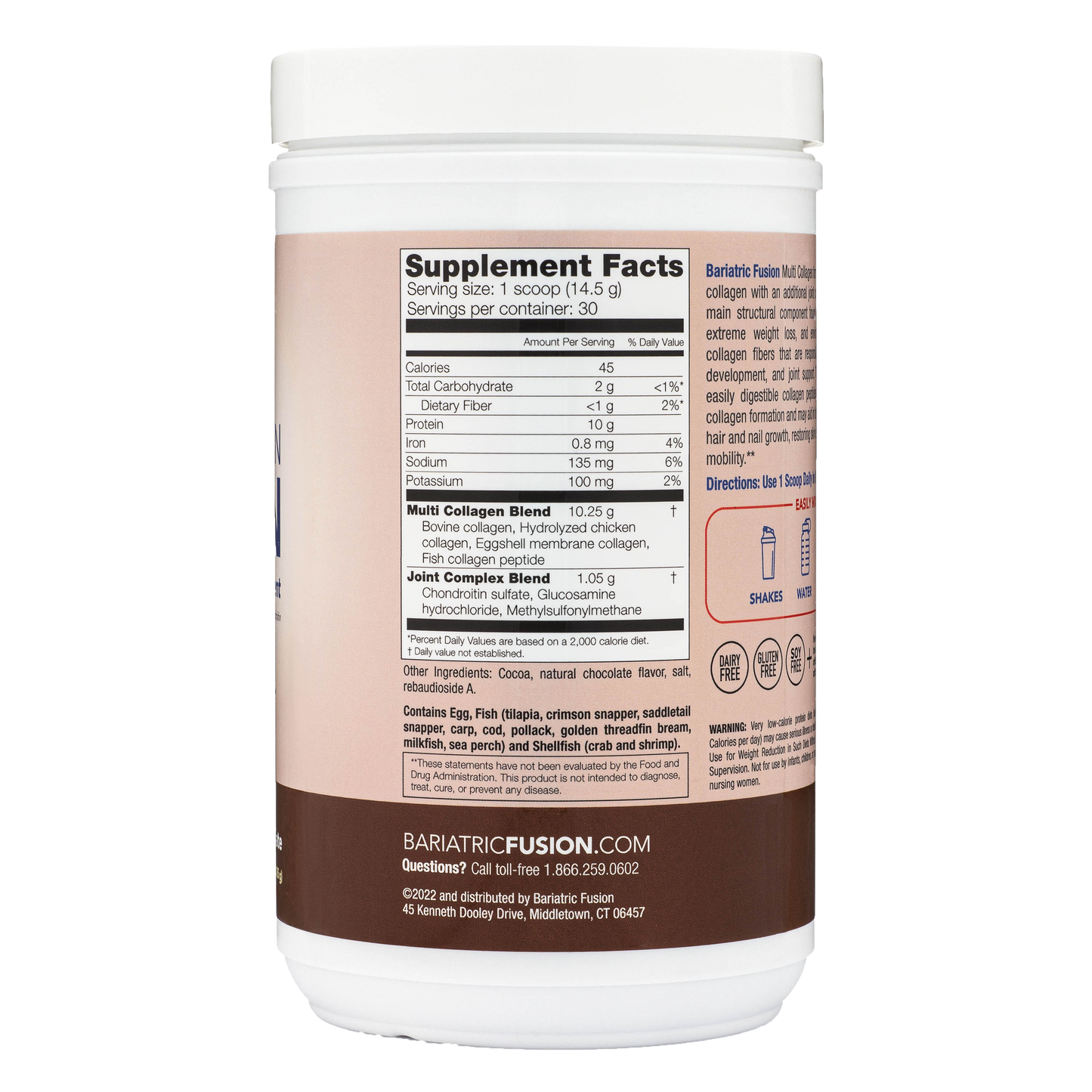 Collagen Protein Tub (15.34oz / 30 servings)