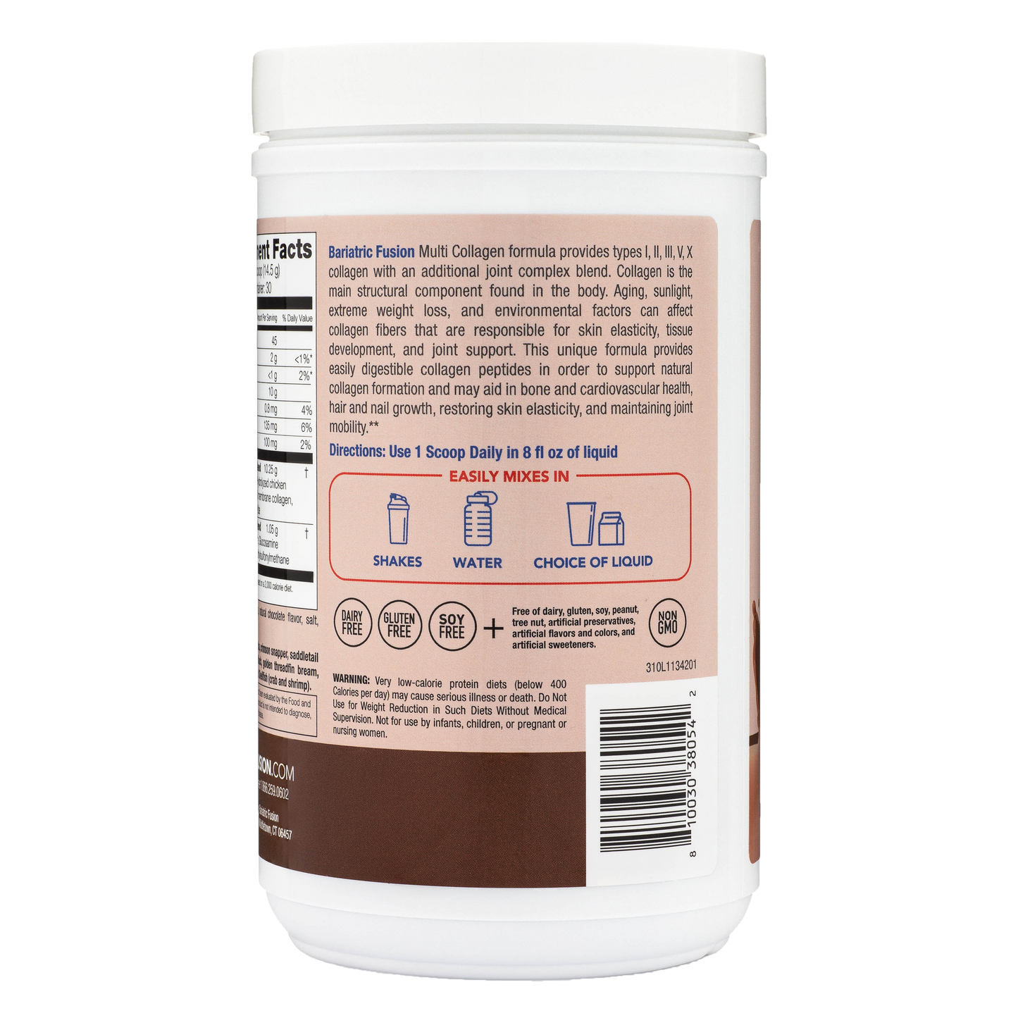Collagen Protein Tub (15.34oz / 30 servings)