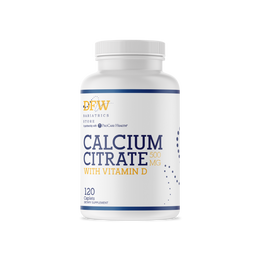 Calcium Citrate 500mg with Vitamin D Capsules | 30 day Supply