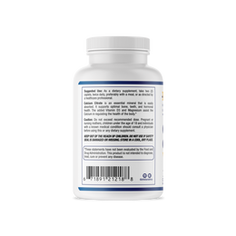 Calcium Citrate 500mg with Vitamin D Capsules | 30 day Supply
