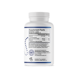 Calcium Citrate 500mg with Vitamin D Capsules | 30 day Supply