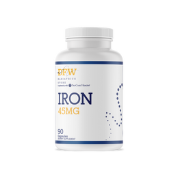Iron 45mg Capsule - ONCE Daily | 90 Day Supply