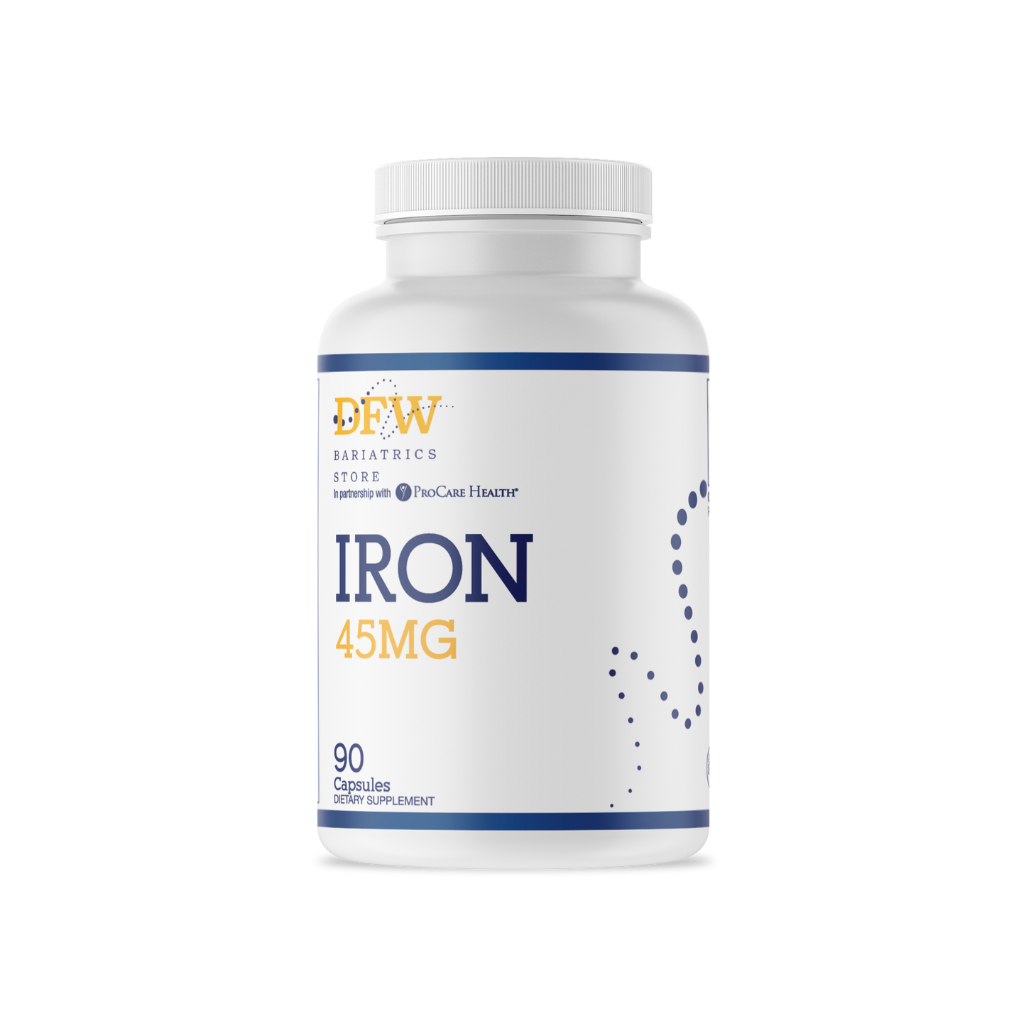 Iron 45mg Capsules | 90 Day Supply