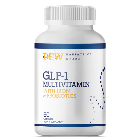 GLP-1 Multivitamin with Iron & Probiotics | 60 Day Supply