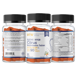 SLEEVE | RYGB Citrus Multivitamin Tablet with Iron | 90 Day Supply