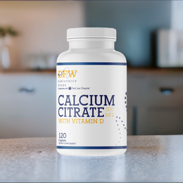 Calcium Citrate 500mg with Vitamin D Capsules | 30 day Supply