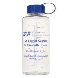 DFW Bariatrics 32oz Water Bottle
