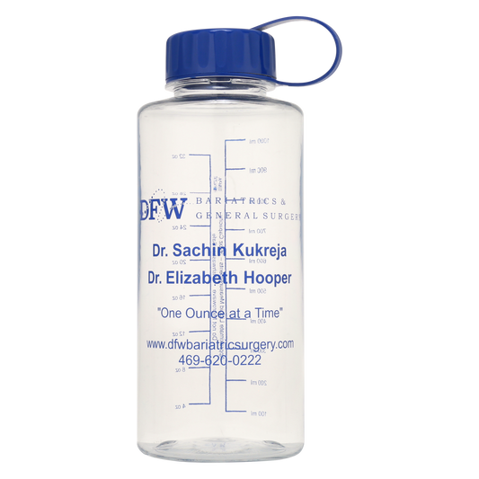 DFW Bariatrics 32oz Water Bottle