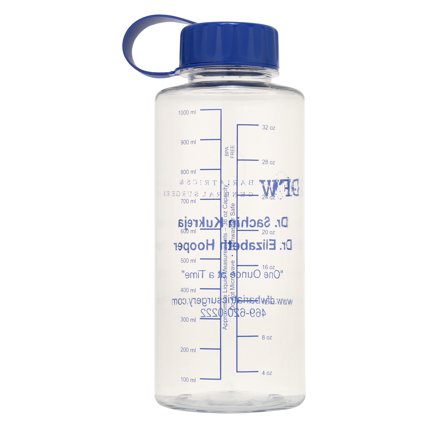 DFW Bariatrics 32oz Water Bottle