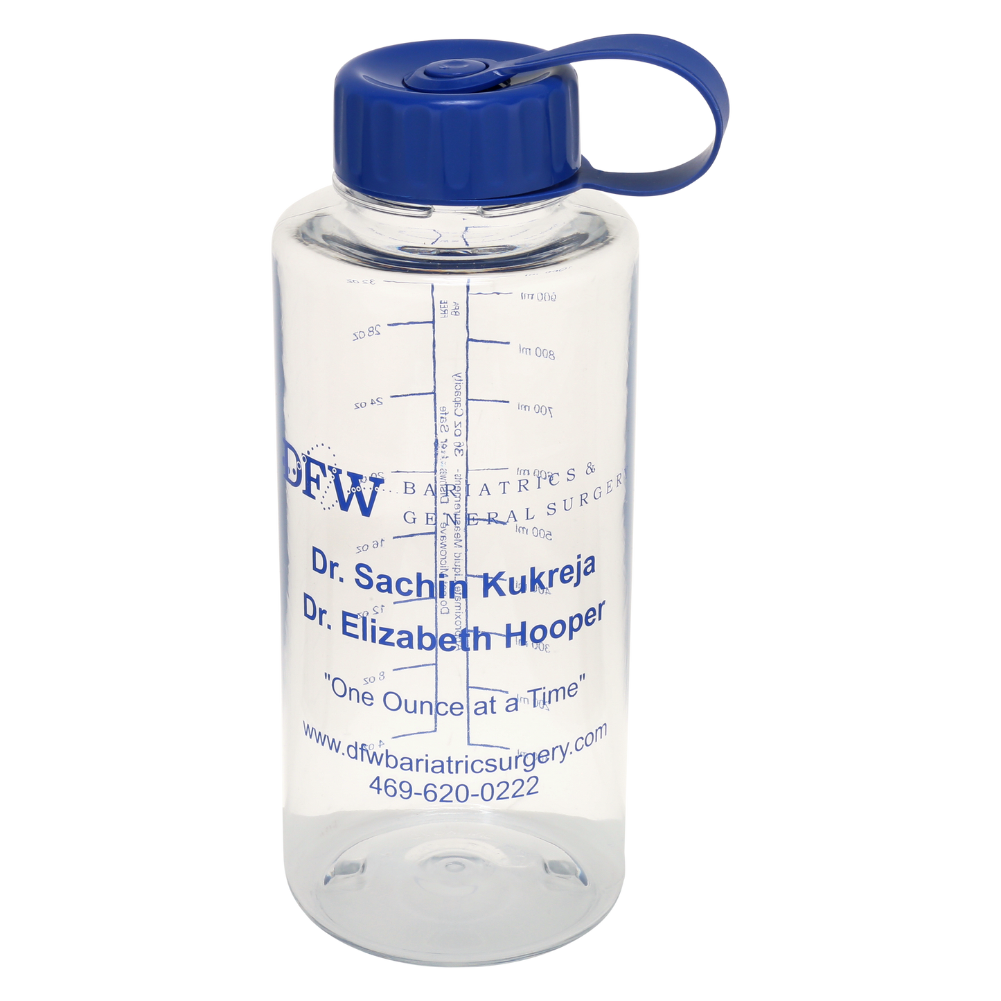 DFW Bariatrics 32oz Water Bottle