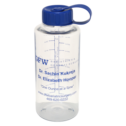 DFW Bariatrics 32oz Water Bottle