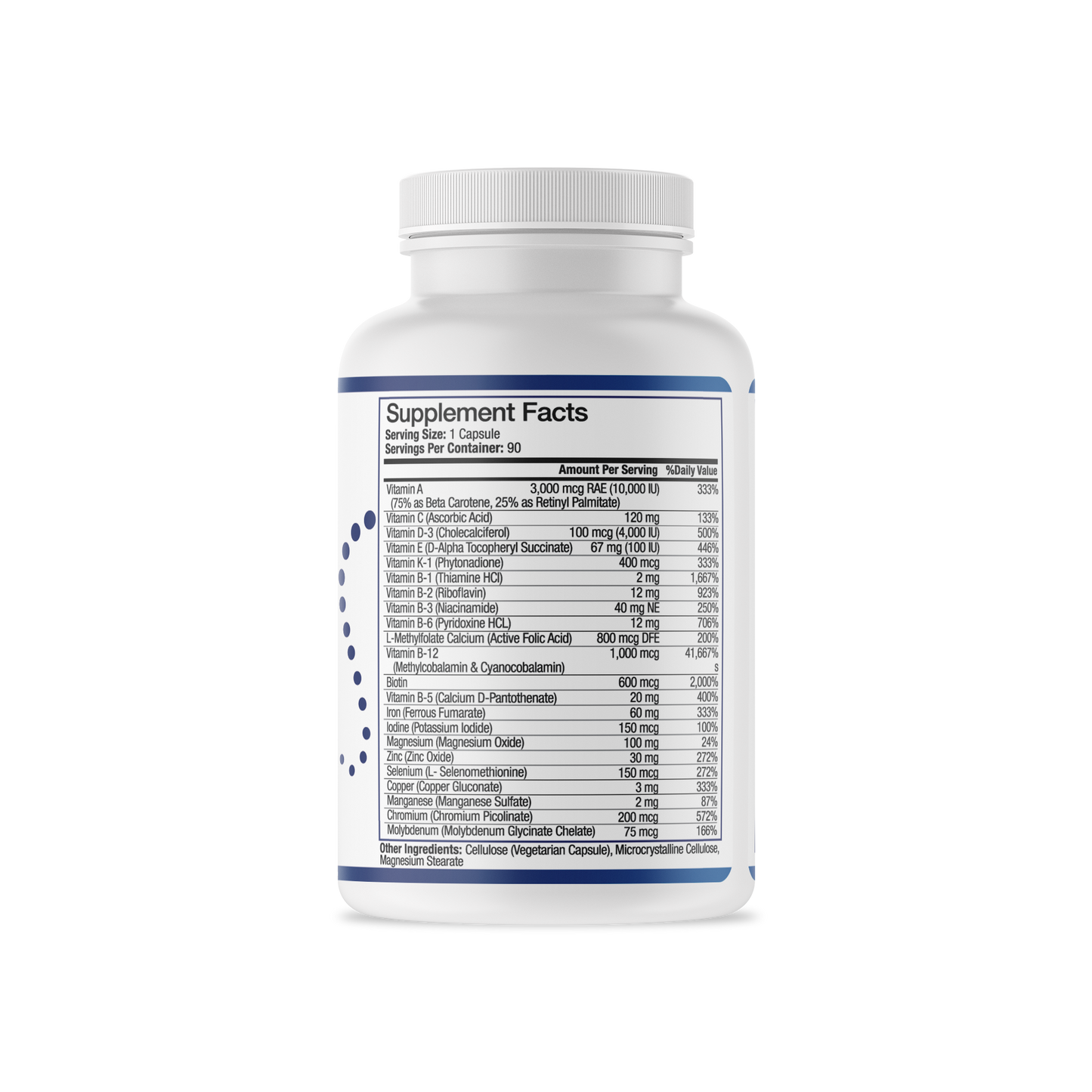 DS | SADI Core Multivitamin with Iron Capsules | 90 Day Supply
