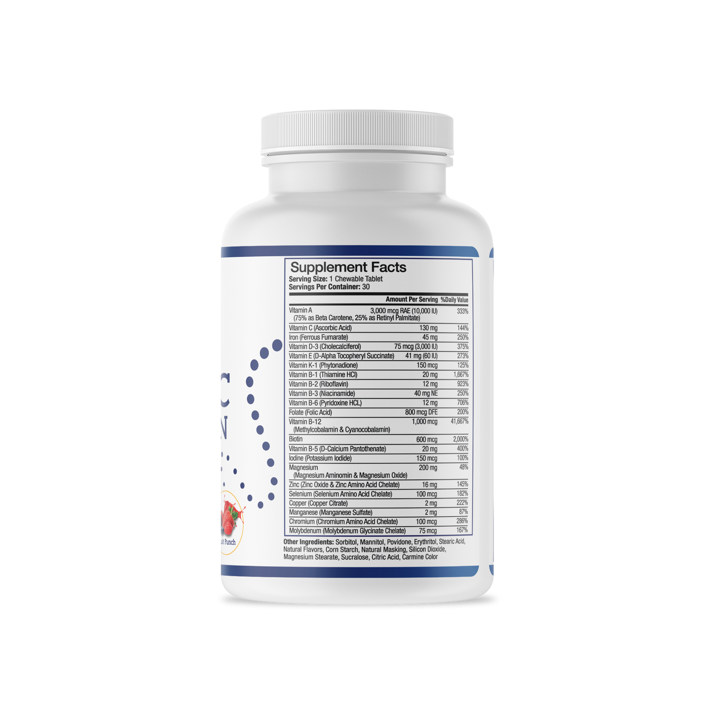 SLEEVE | RYGB Bariatric Multivitamin Hard Chew | 30 Day Supply