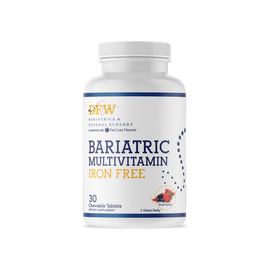 Bariatric Chewable Multivitamin - ONCE DAILY | 30 Day Supply