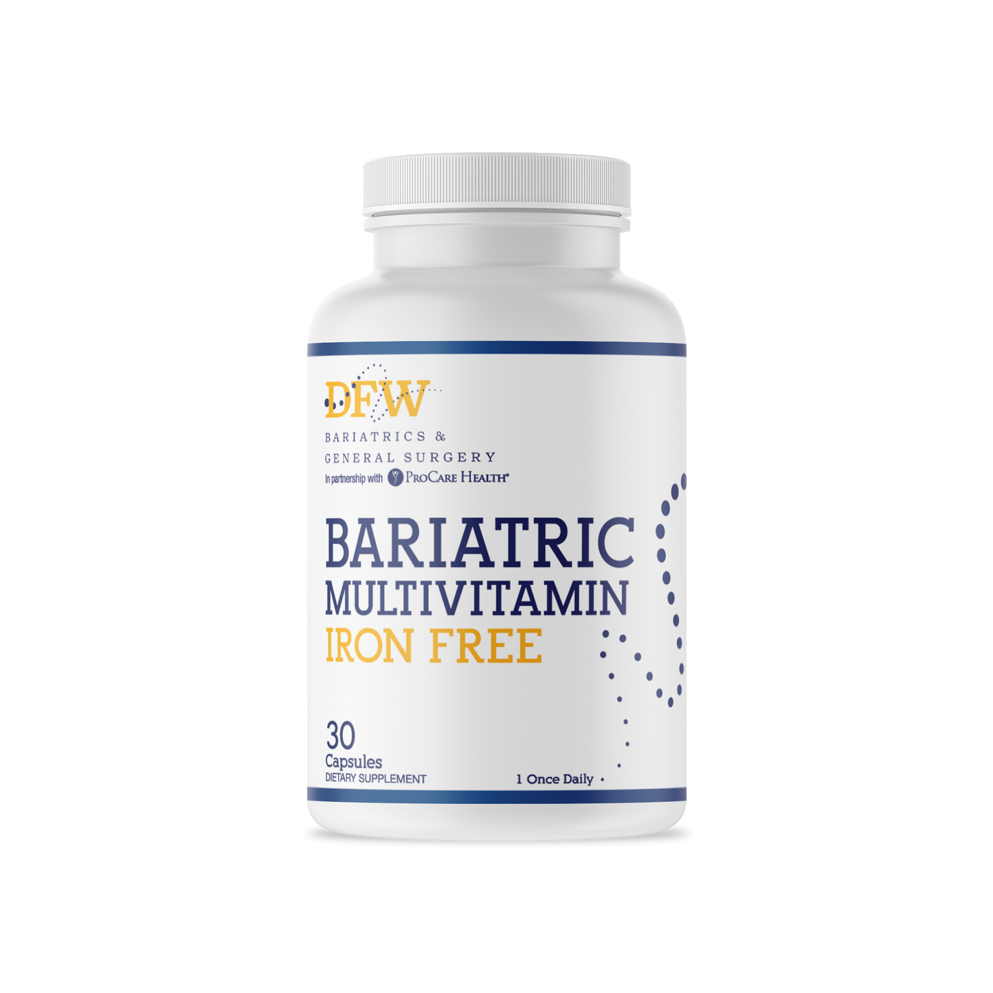 Bariatric Capsule Multivitamin (Sleeve, RYGB) - ONCE DAILY | 30 Day Supply