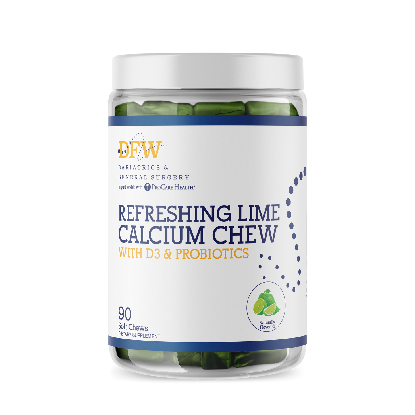 Calcium (Trucal) 500mg with Vitamin D Soft Chew | 30 Day Supply