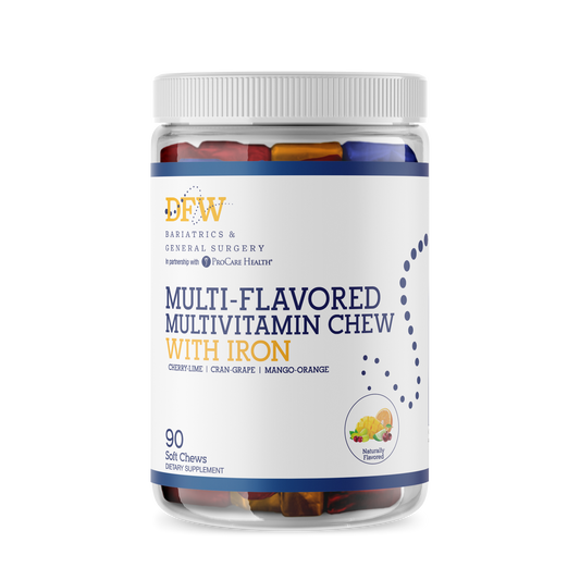 SLEEVE | RYGB Multivitamin Soft Chews with Iron | 30 Day Supply