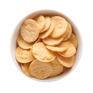 Protein Chips, Crisps, and Popcorn